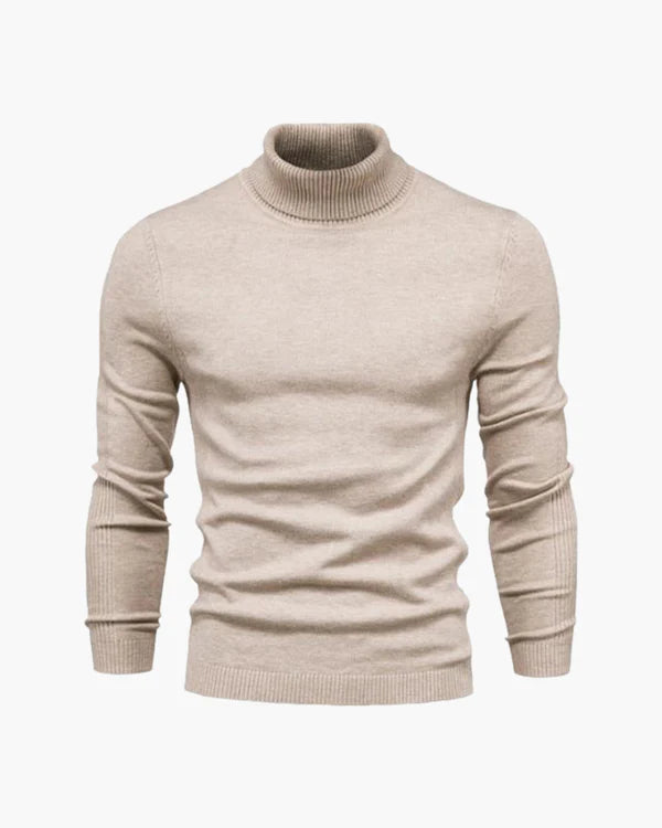 Gstaad Merino Wool Turtleneck | Premium Wool Blend with Modern Fit