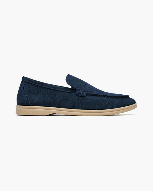 Premium Suede Loafers - Baumont Club Luxury Slip-Ons with Supportive In-Sole