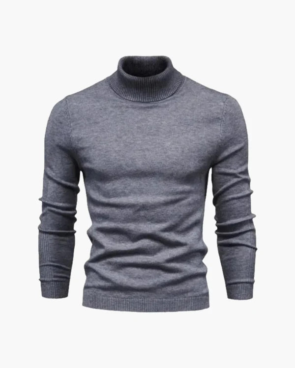 Gstaad Merino Wool Turtleneck | Premium Wool Blend with Modern Fit