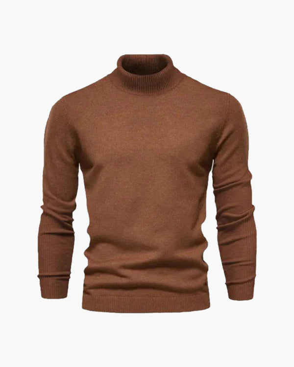 Gstaad Merino Wool Turtleneck | Premium Wool Blend with Modern Fit