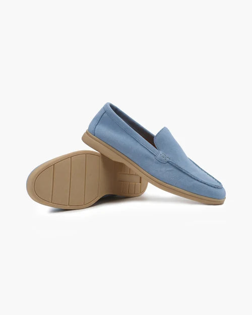 Premium Suede Loafers - Baumont Club Luxury Slip-Ons with Supportive In-Sole