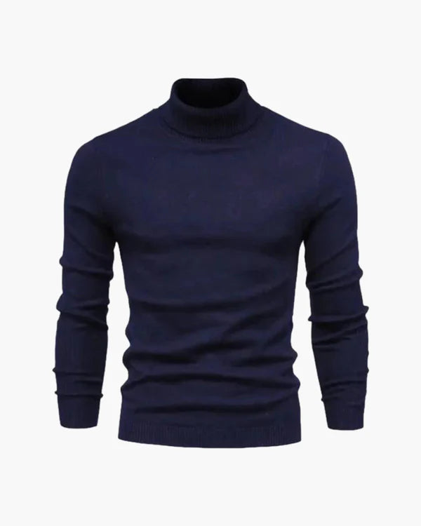Gstaad Merino Wool Turtleneck | Premium Wool Blend with Modern Fit