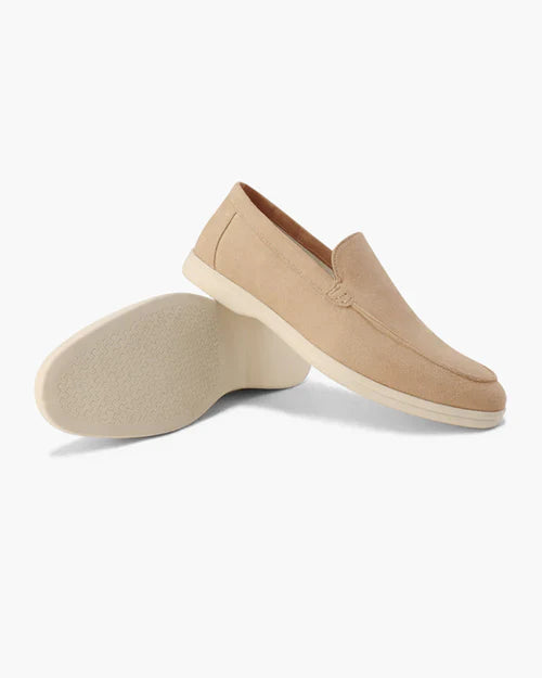 Baumont Club Suede Loafers – Luxurious Suede Slip-Ons with Orthopedic Support Insole