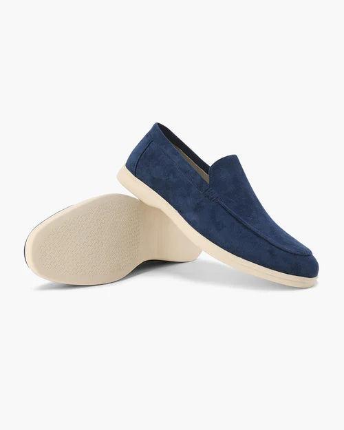 Baumont Club Suede Loafers – Luxurious Suede Slip-Ons with Orthopedic Support Insole