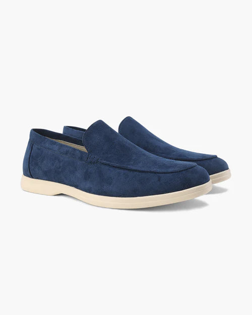 Baumont Club Suede Loafers – Luxurious Suede Slip-Ons with Orthopedic Support Insole
