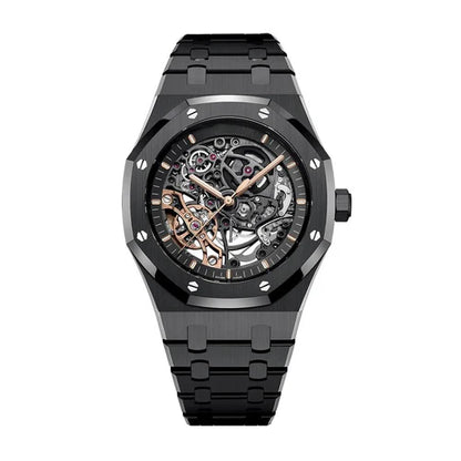 B.Club Watch Obsidian Reveal Automatic Skeleton