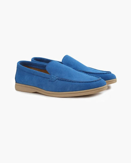Premium Suede Loafers - Baumont Club Luxury Slip-Ons with Supportive In-Sole