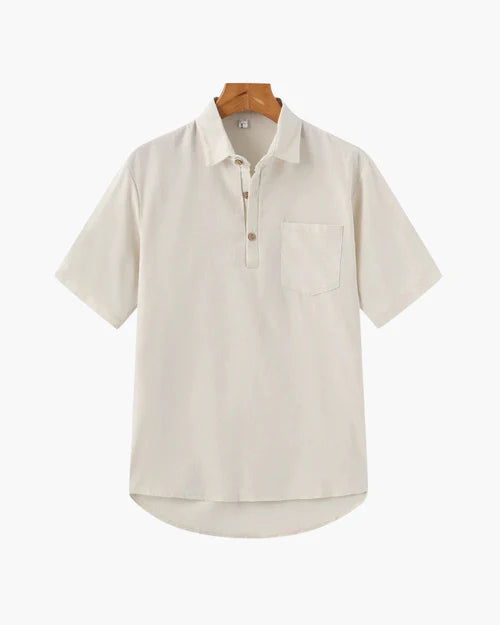 Casablanca Linen Polo - 100% Linen