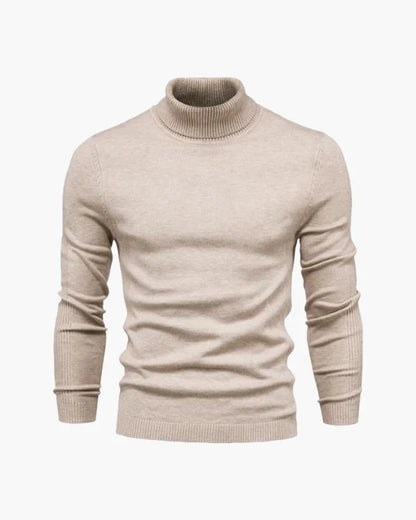 Gstaad Merino Wool Turtleneck | Premium Wool Blend with Modern Fit