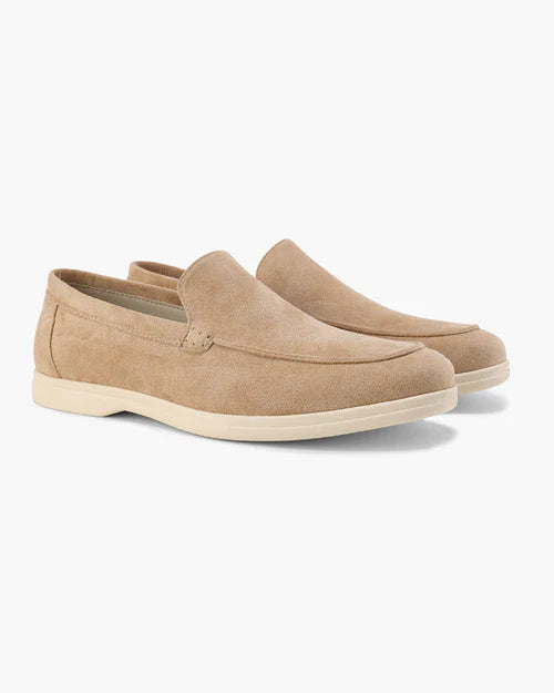 Baumont Club Suede Loafers – Luxurious Suede Slip-Ons with Orthopedic Support Insole