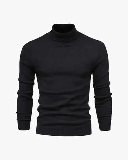 Gstaad Merino Wool Turtleneck | Premium Wool Blend with Modern Fit
