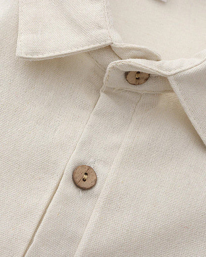 Casablanca Linen Polo - 100% Linen