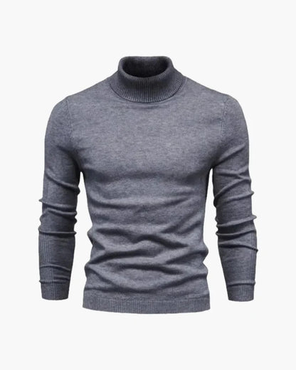 Gstaad Merino Wool Turtleneck | Premium Wool Blend with Modern Fit