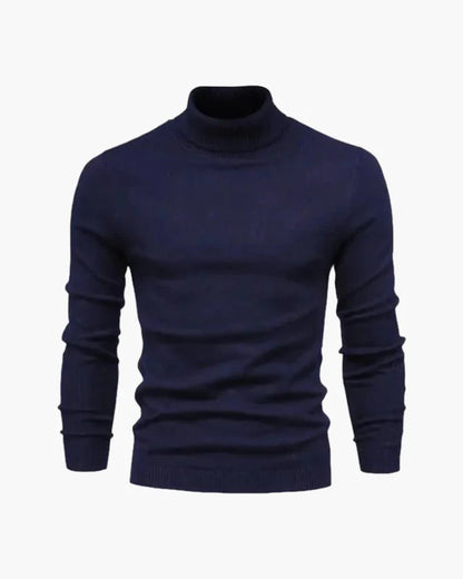 Gstaad Merino Wool Turtleneck | Premium Wool Blend with Modern Fit