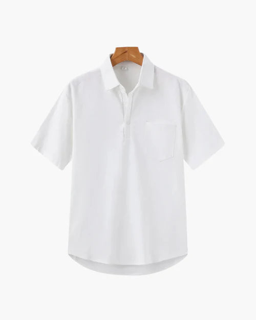 Casablanca Linen Polo - 100% Linen