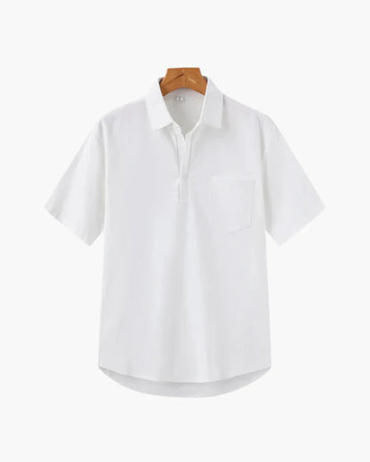Casablanca Linen Polo - 100% Linen