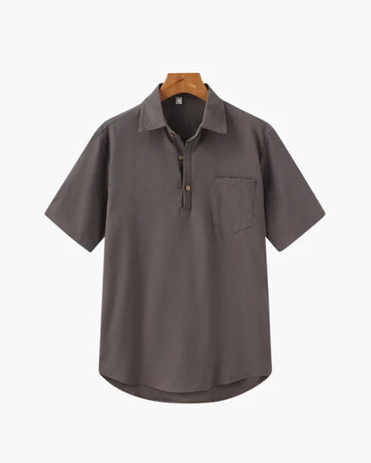 Casablanca Linen Polo - 100% Linen