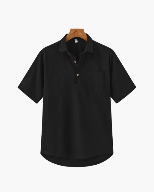 Casablanca Linen Polo - 100% Linen