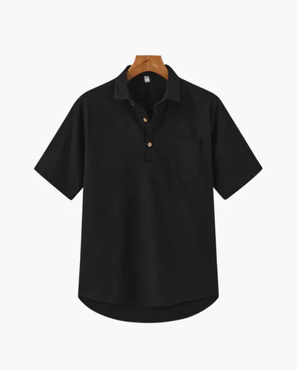 Casablanca Linen Polo - 100% Linen