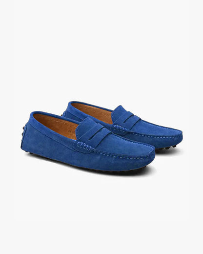 Baumont Club Suede Clogs - Luxe Calf-Suede Slip-Ons with All-Leather Insole