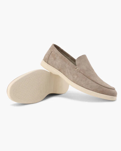 Baumont Club Suede Loafers – Luxurious Suede Slip-Ons with Orthopedic Support Insole